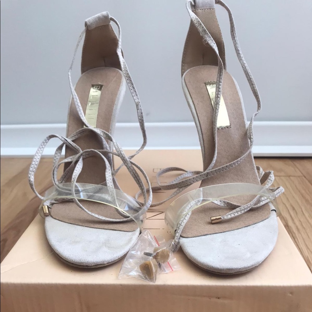 Strap heels